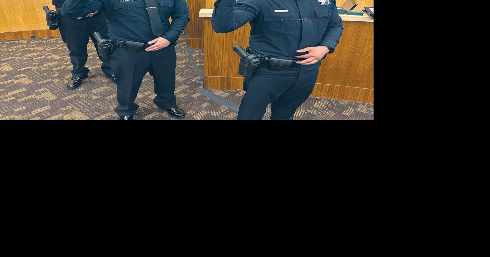 City welcomes three officers | Tracy Press | ttownmedia.com