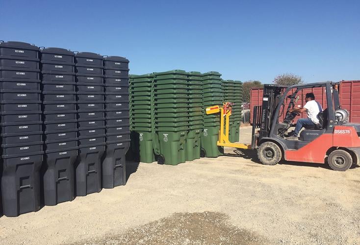 Tracy Garbage Container City, contractor midway through rollout of new waste collection system ...