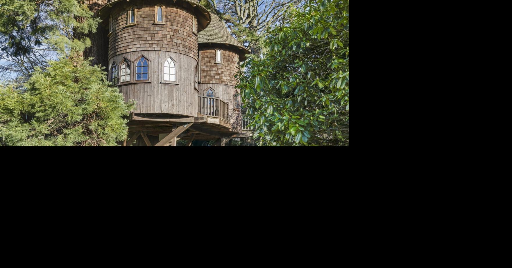 Country estate comes with ‘ultimate’ treehouse castle up