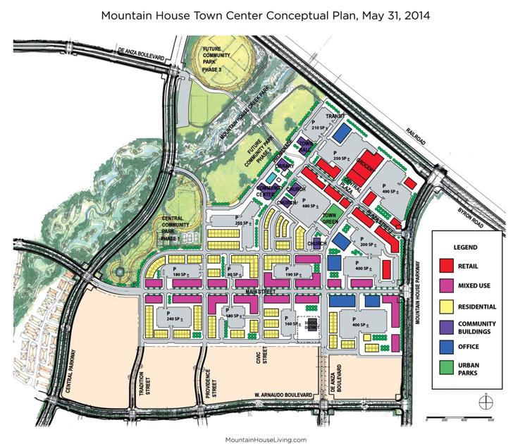 Final Mountain House downtown plan revealed Tracy Press