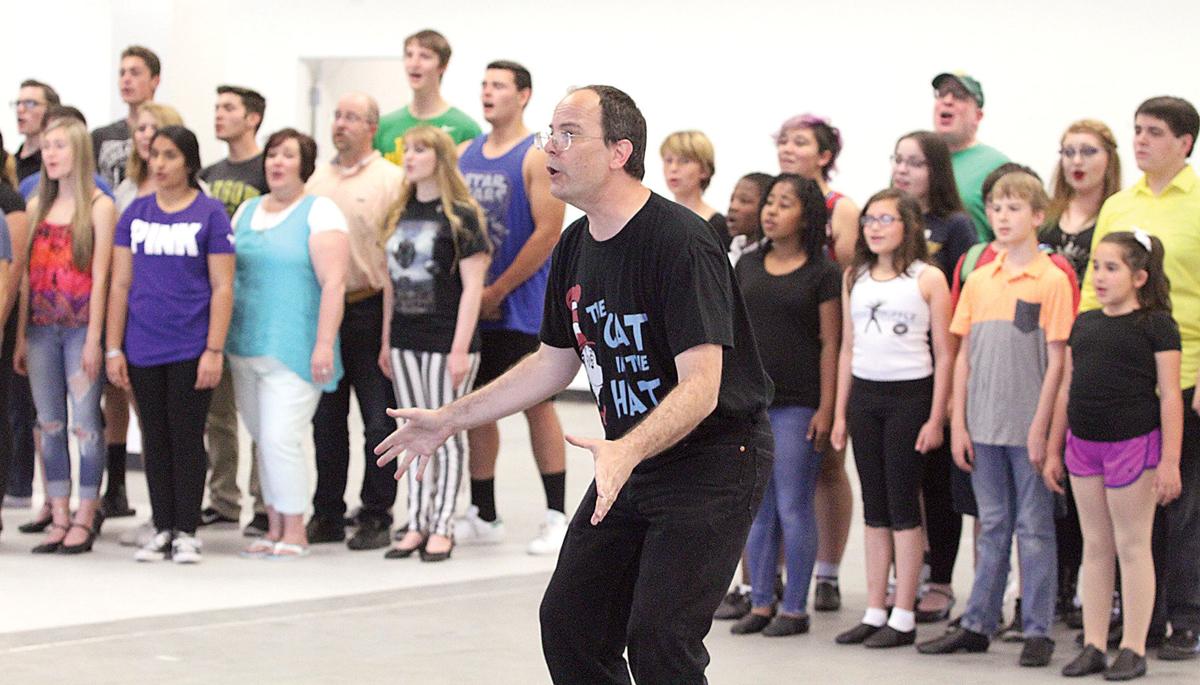 Musical Crew S Grand Seussical Debut Tracy Press Our Town Ttownmedia Com