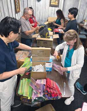 Sunrise Rotary provides school backpacks
