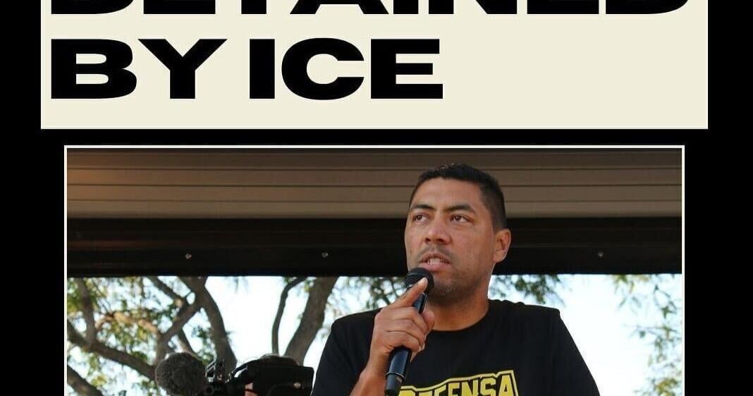 U.S. citizen activist who was arrested and then freed says ICE agents are acting out of frustration