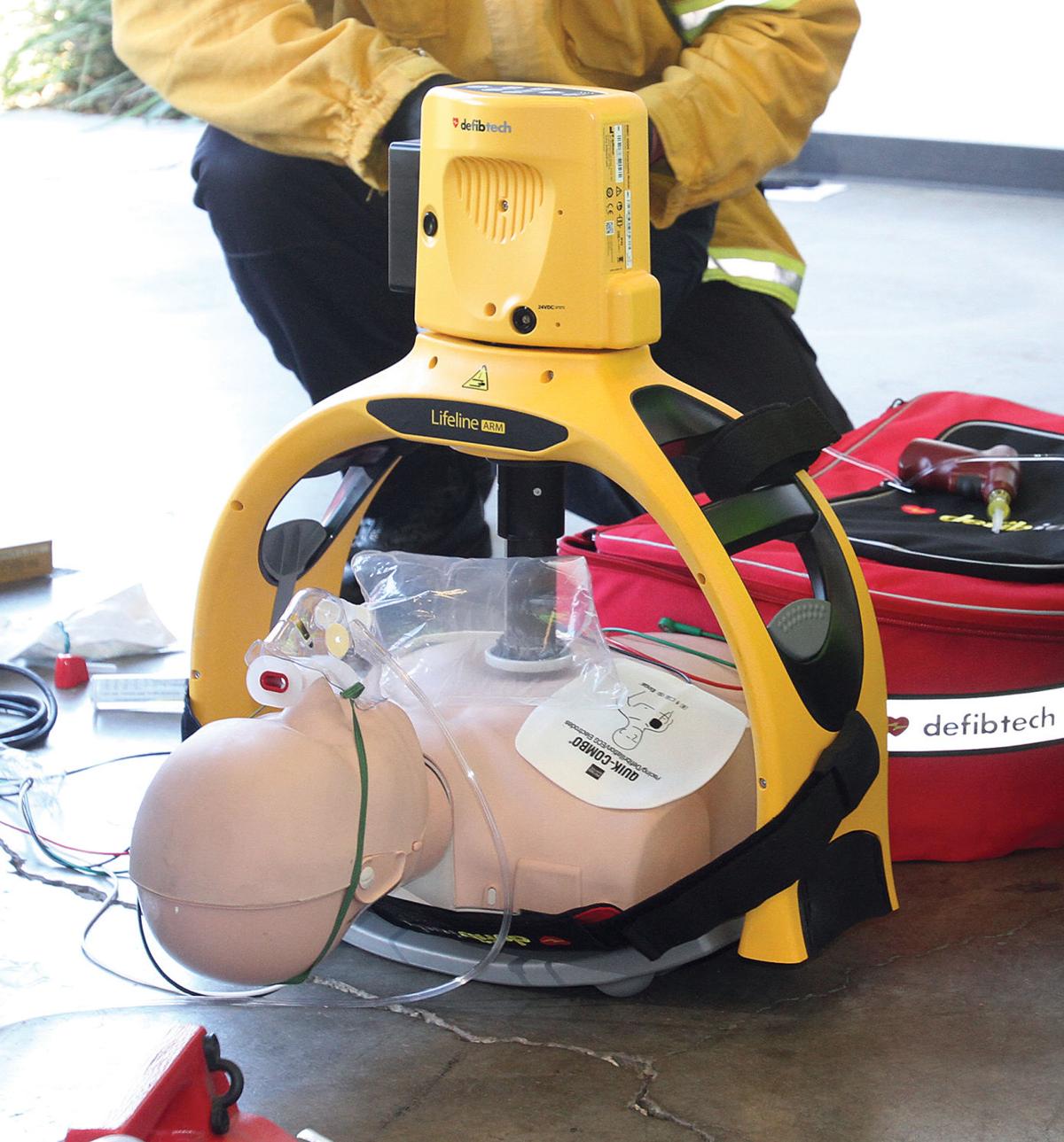 Tracy firefighters soon to be equipped with CPR machines Tracy Press