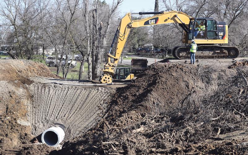 Road repair at Kasson, South MacArthur underway Tracy Press