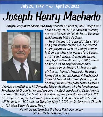 Joseph Henry Machado