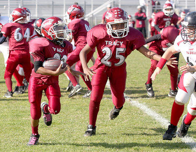 Youth football: Raiders junior novice team advances to DYFL Super Bowl, Tracy Press