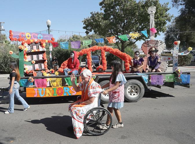 Falcons end week with downtown parade Tracy Press