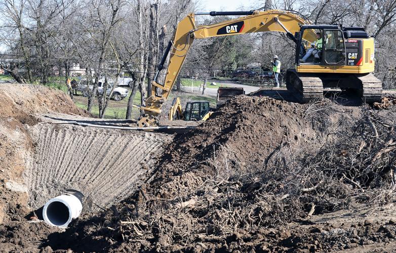 Road repair at Kasson, South MacArthur underway Tracy Press