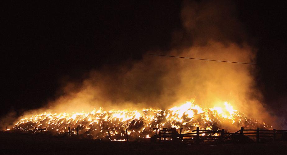 Fire consumes 963 tons of hay | Tracy Press News | ttownmedia.com