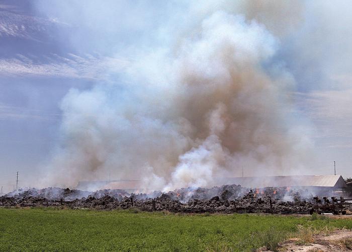 Fire consumes 963 tons of hay | Tracy Press News | ttownmedia.com