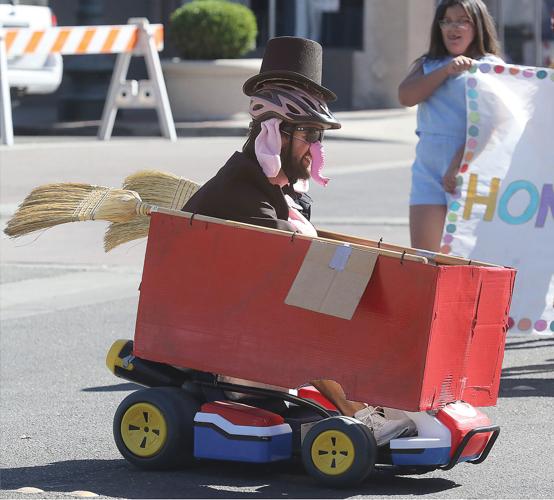 Falcons end week with downtown parade Tracy Press