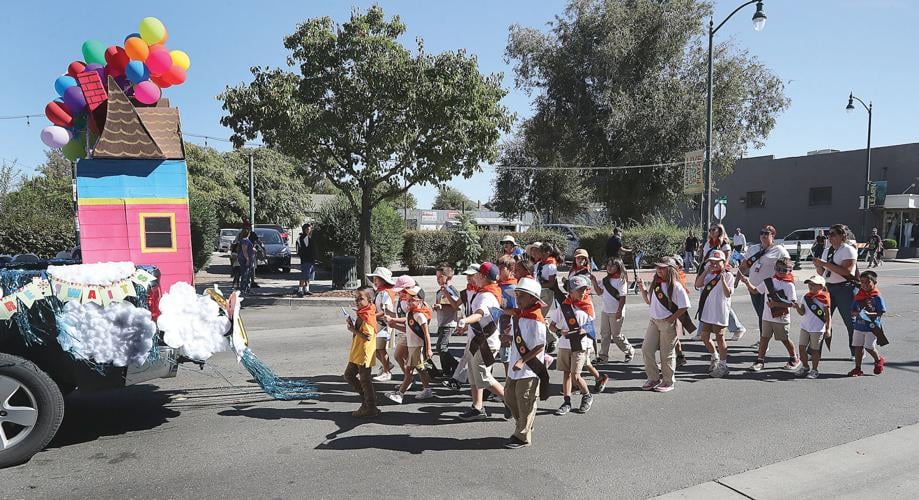 Falcons end week with downtown parade Tracy Press