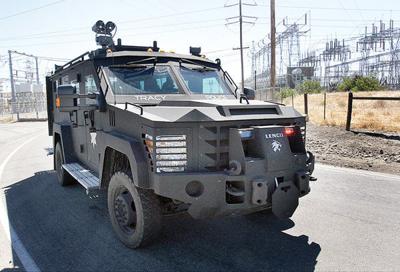 Tracy PD adds armored vehicle to force