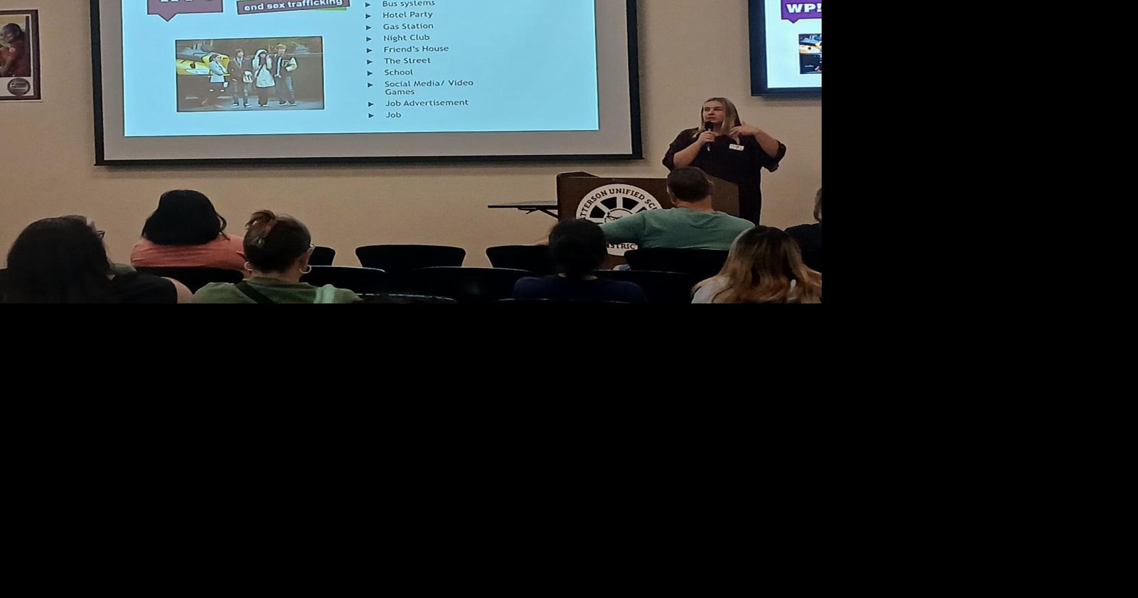 PJUSD hosts sex trafficking awareness event