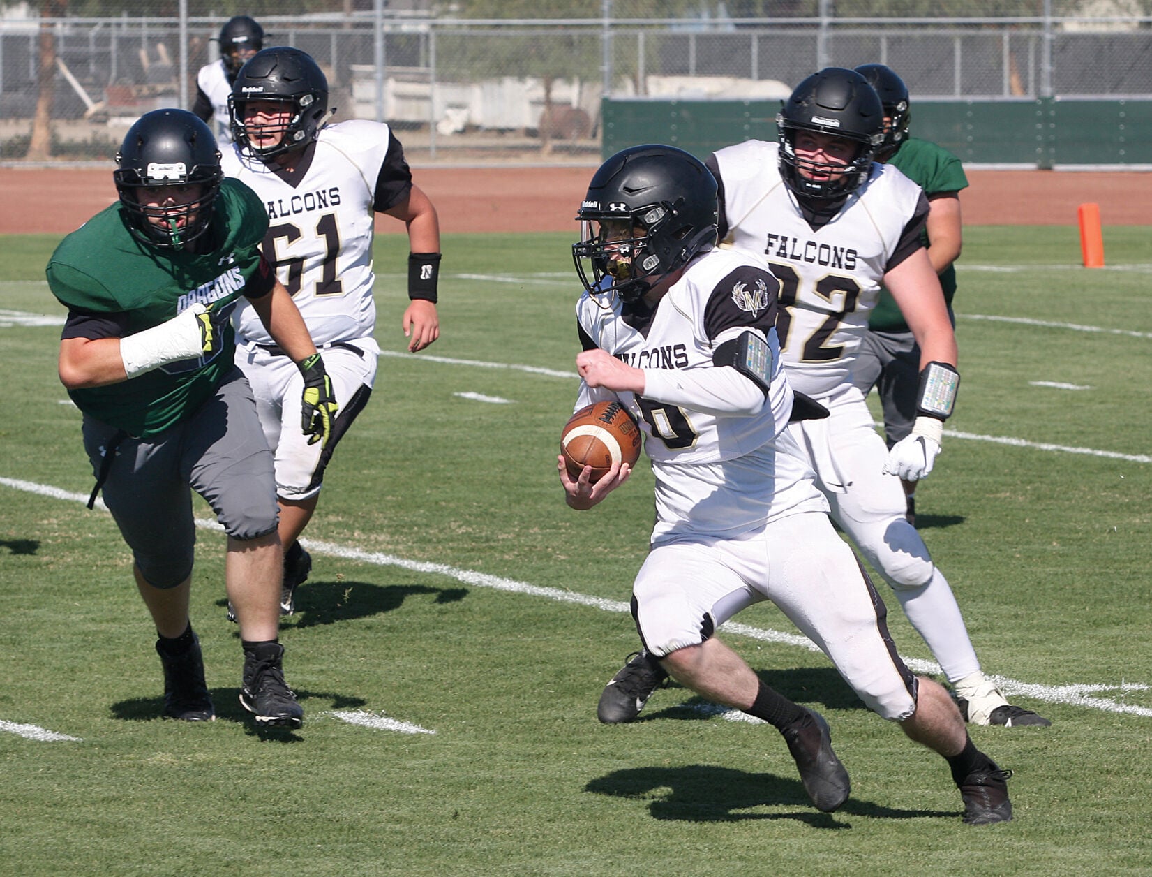Tom Rhead Football: Falcons prevail 22-20 in overtime at Delta Charter | Tracy ...