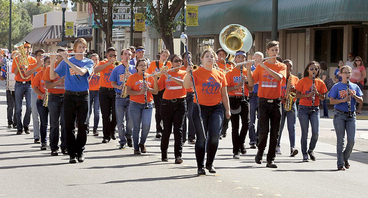 Kimball High parades through downtown Tracy Press