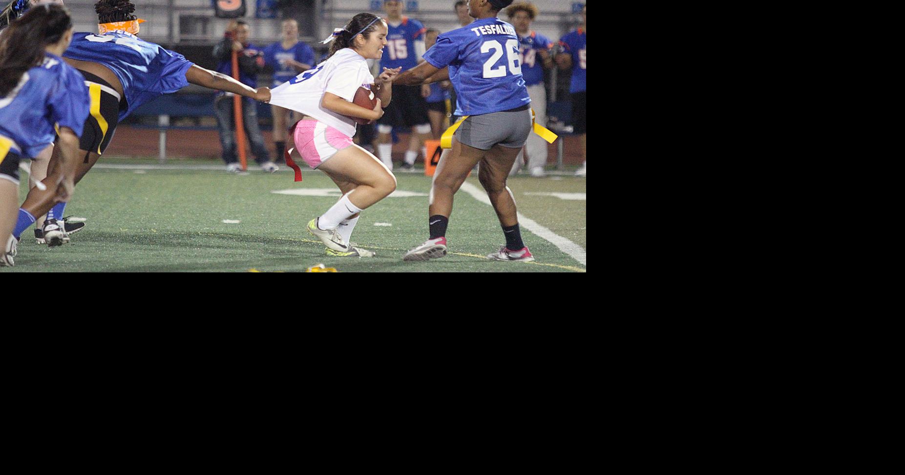 Powder puff kicks off Kimball Tracy Press Our Town