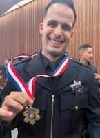 Duncan Russell graduate receives heroism award from San Mateo PD