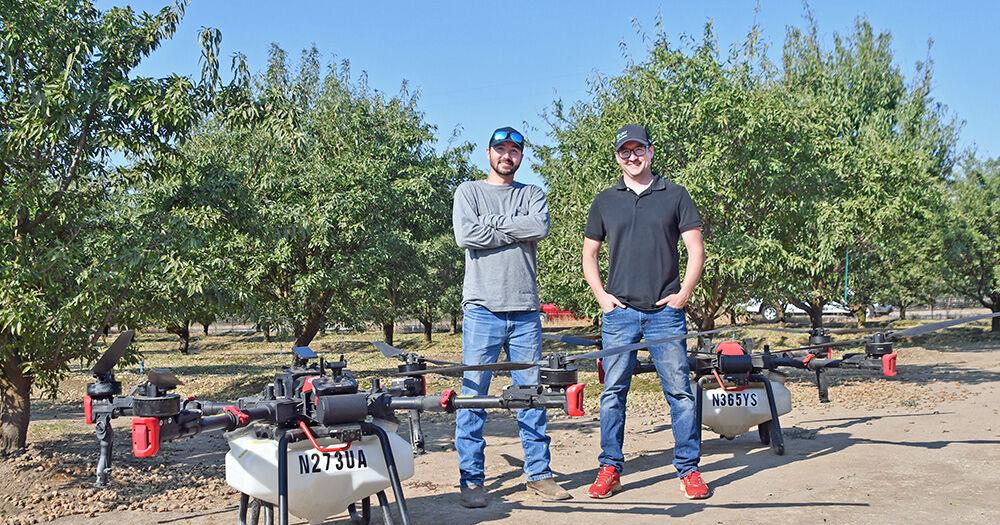 Farms increasingly use drones for aerial applications