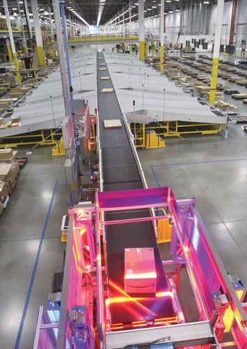 Robotics equipped Amazon sorting center now fully open in the ProLogis ...