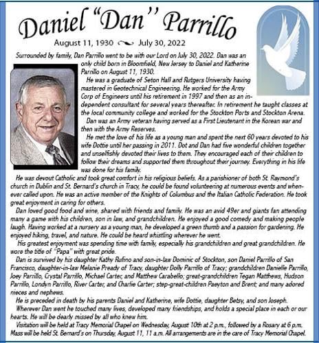 Daniel "Dan'' Parrillo