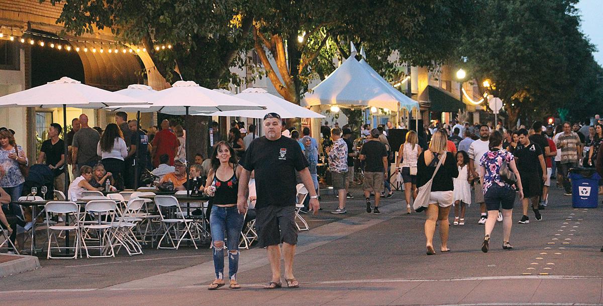 Combined artwalk, wine stroll takes over downtown Tracy Press Our