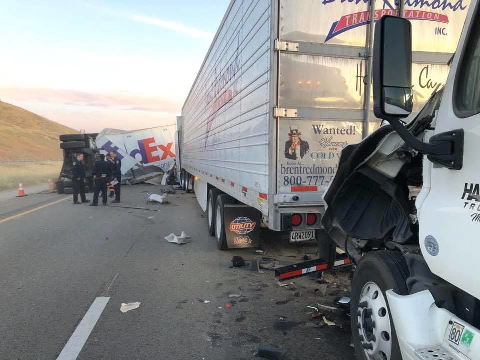 Accident on Interstate 5 caused delays Thursday morning Patterson