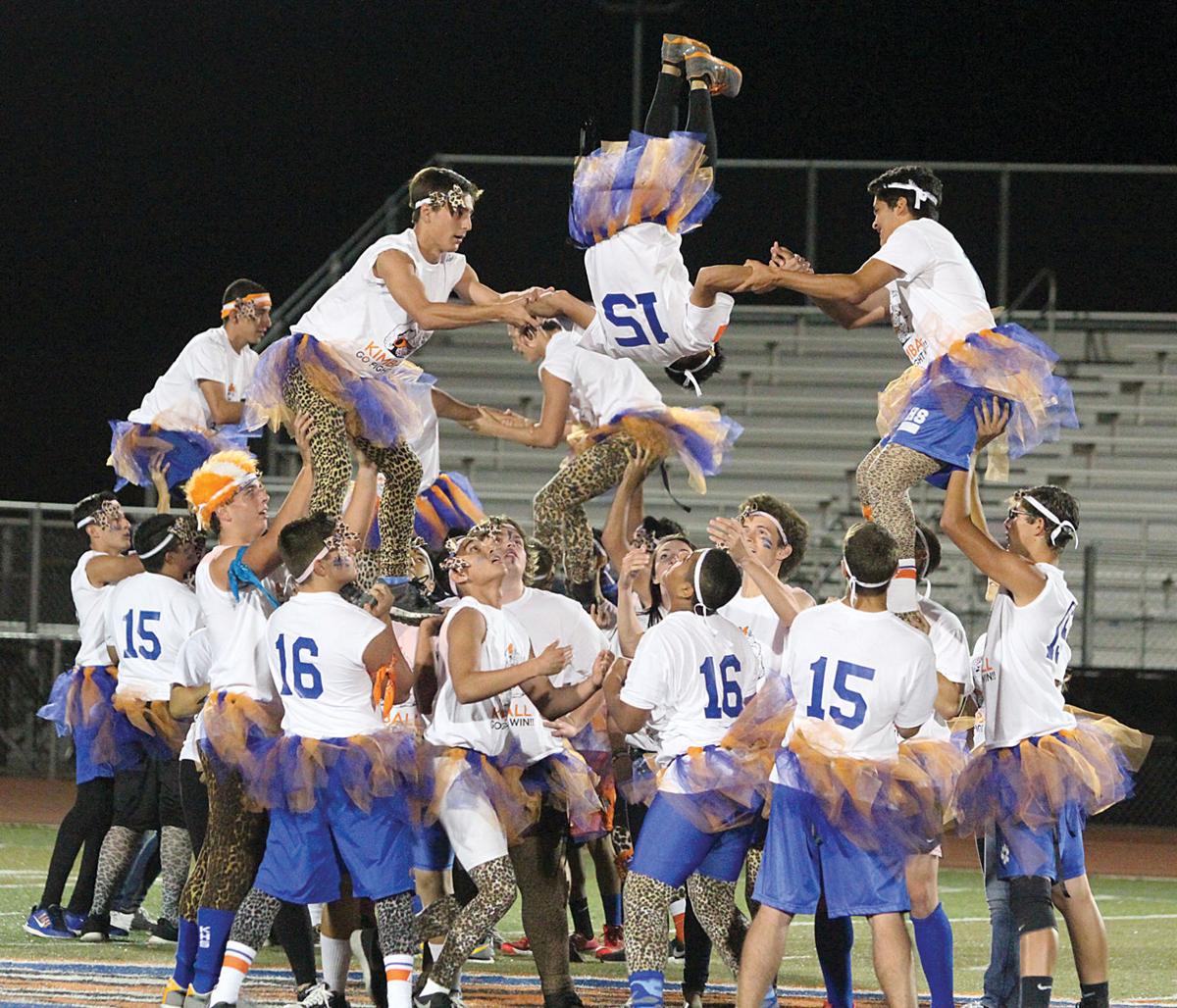 Kimball High School powder puff football Tracy Press