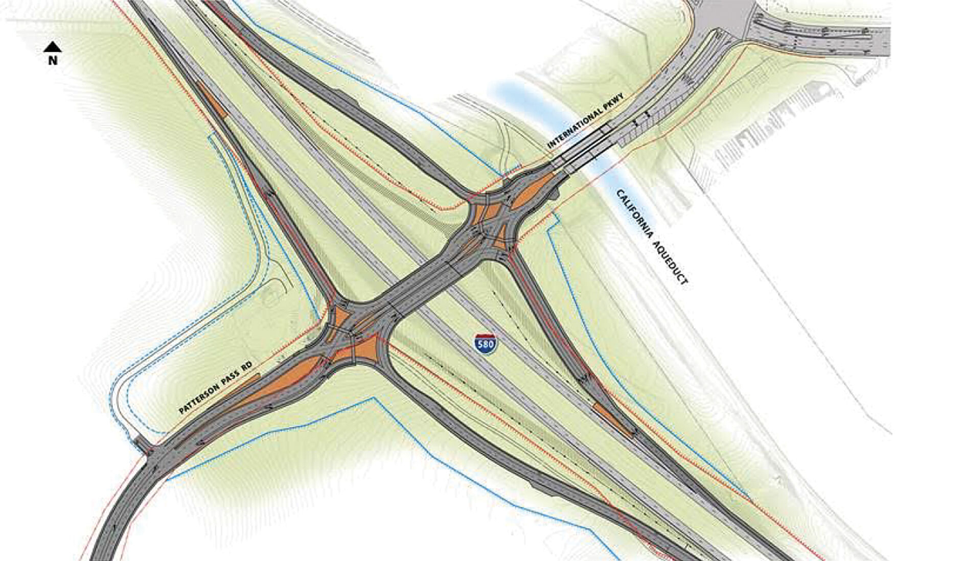 Diverging diamond interchange slated for I-580 and