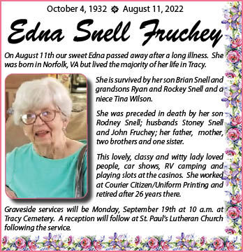 Edna Snell Fruchey