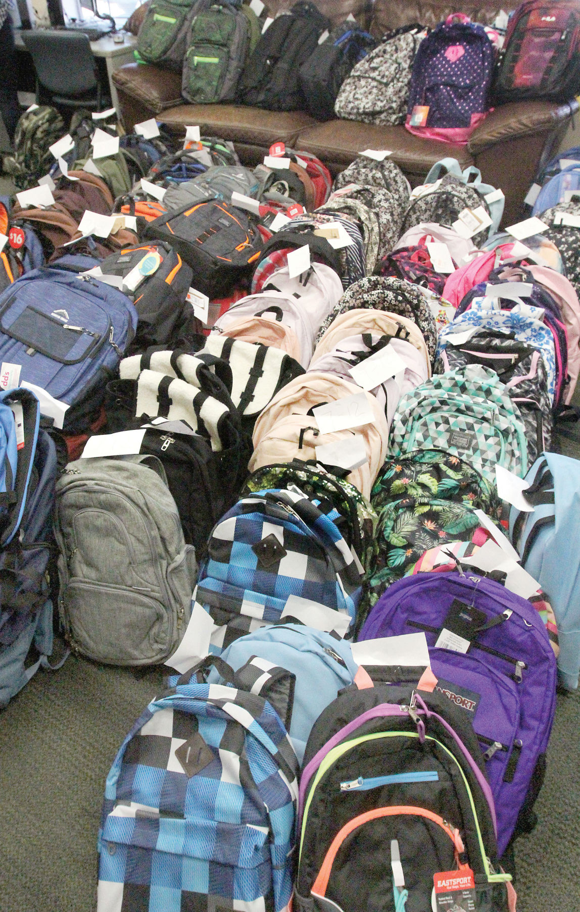 Police and community donations help equip Tracy kids for the school