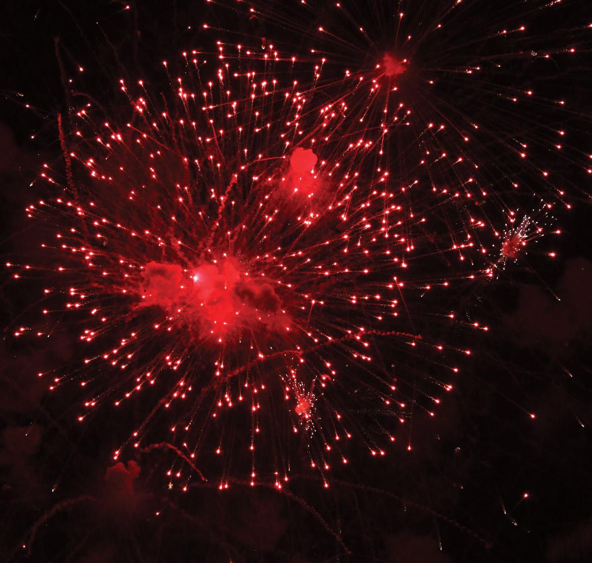 City fireworks show