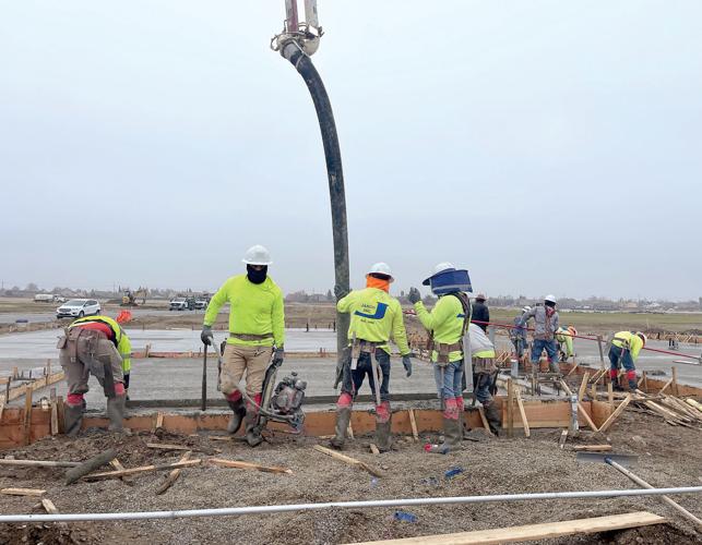 Foundations poured at Regency at Tracy Lakes Tracy Press