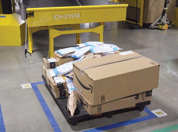 Robotics equipped Amazon sorting center now fully open in the ProLogis