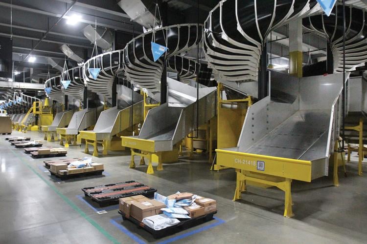Robotics equipped Amazon sorting center now fully open in the ProLogis