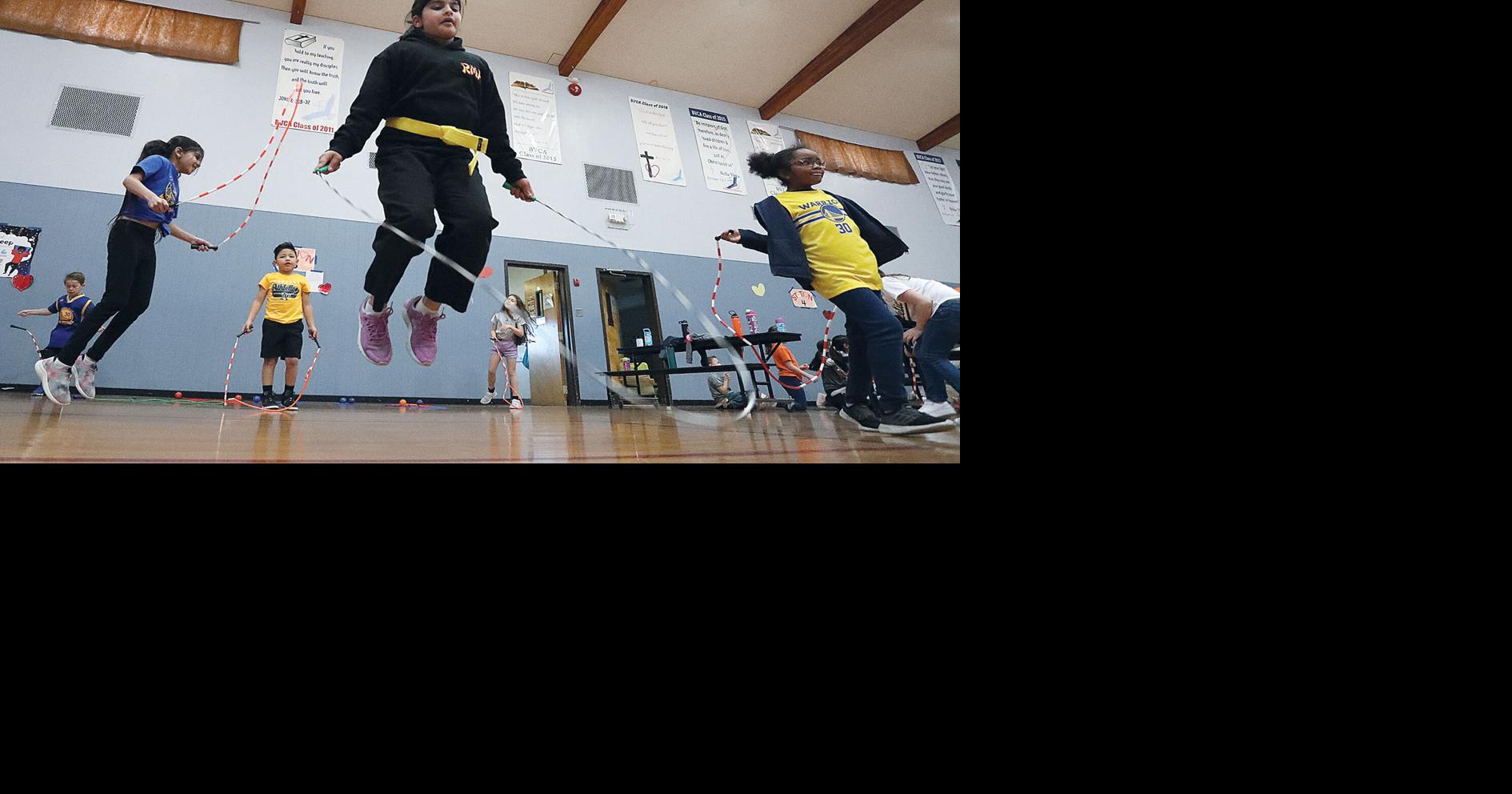 Bella Vista students jump rope for healthy hearts | Tracy Press ...