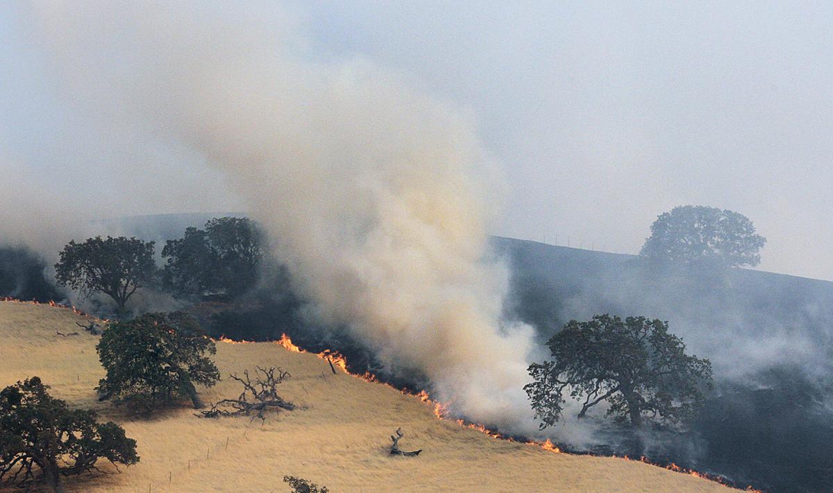 Tesla Fire now 60 contained Tracy Press
