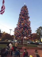 Hospital illuminates holiday landmark