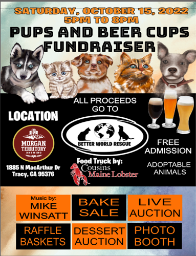 Better World Rescue: Pups Beer Cups Event Calendar ttownmedia com