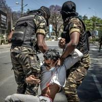 Police clash with protesters as thousands rally in Madgascar