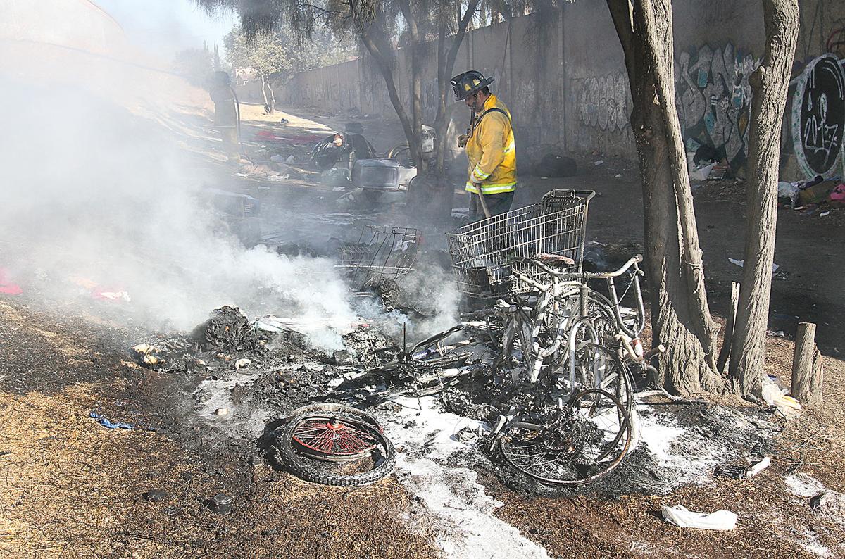 Fire exposes homeless camps Tracy Press News