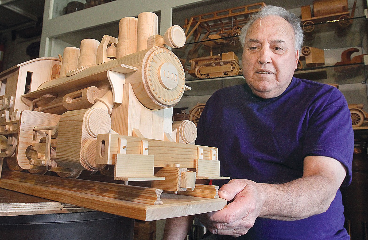 Wooden 2024 train maker