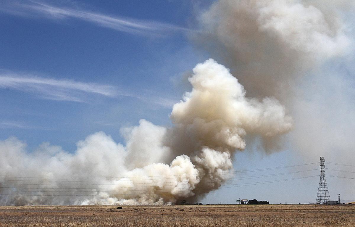 Fire near Mountain House Tracy Press News