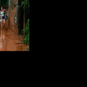 Dogs, birds and a calf rescued after deadly rains in Brazil