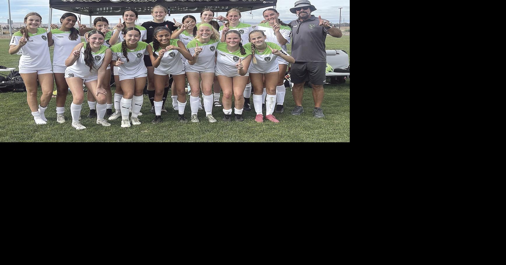 Soccer West Coast girls win triple crown of league titles Tracy