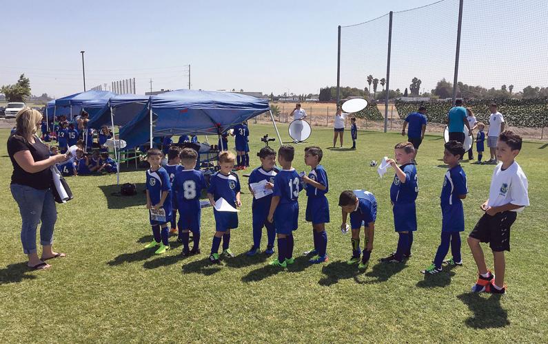 Soccer skills on display at TYSL opening day Tracy Press