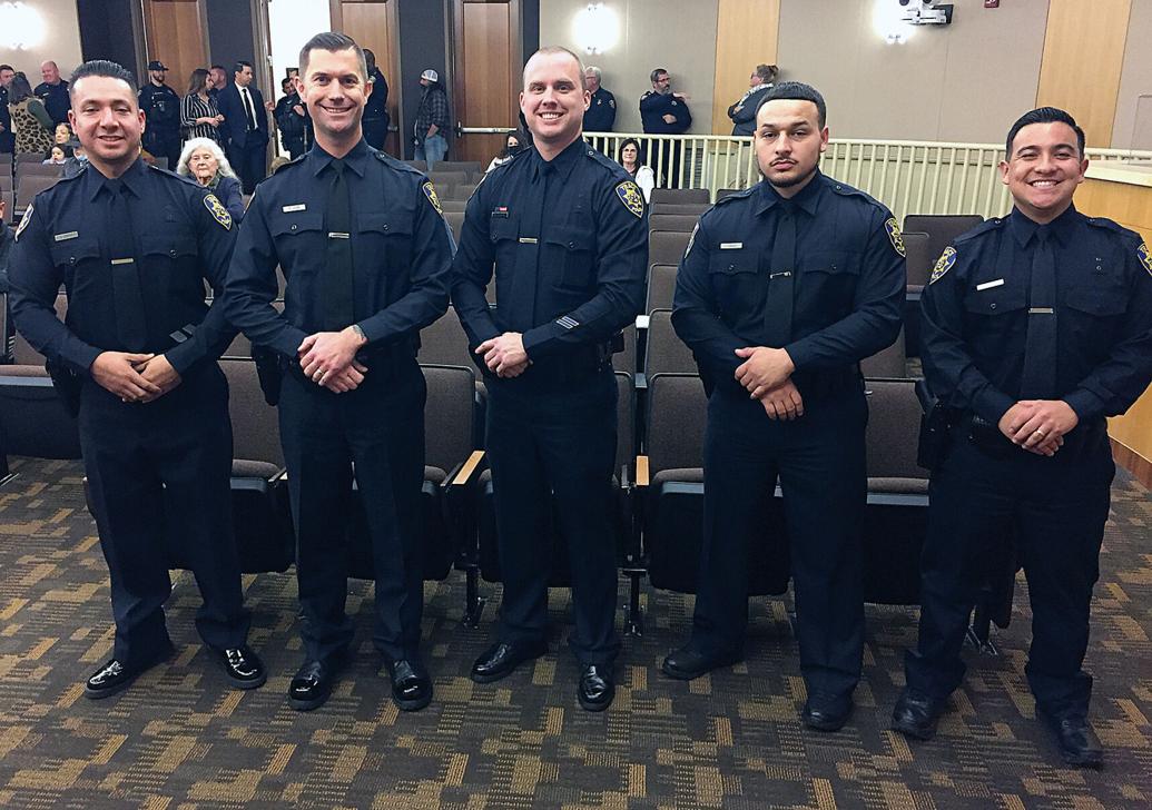 Tracy Police five new officers Tracy Press