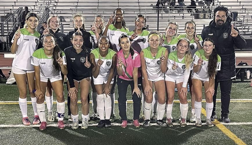 Soccer West Coast girls win triple crown of league titles Tracy