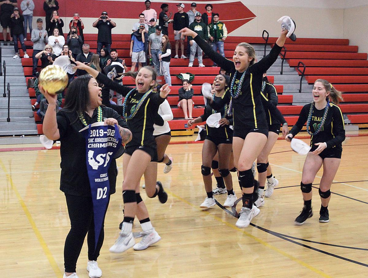 Tracy High brings home first SJS blue banner for volleyball Tracy